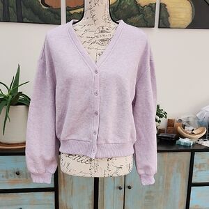 NEW - CLEO Lavender Cozy Cardigan
